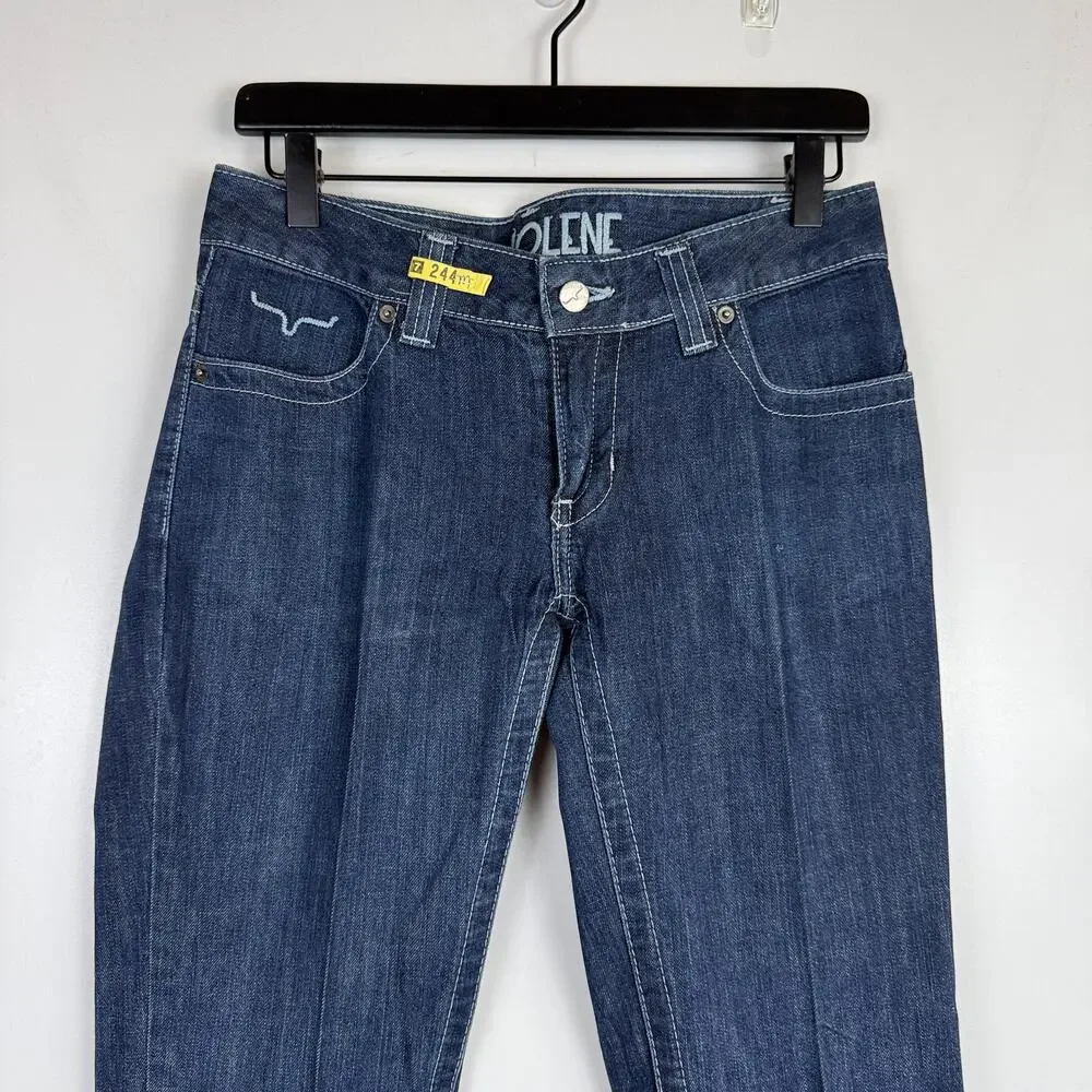 Kimes Ranch Jolene Low Rise Straight Leg Jeans - 4/38 4 38L